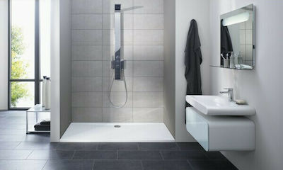 Ideal Standard Square Acrylic Shower White Ultra Flat 80x80x4cm