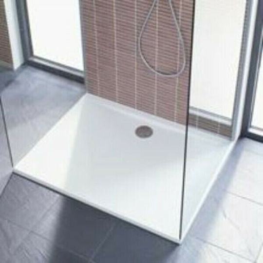 Ideal Standard Rectangular Acrylic Shower White Ultra Flat 140x90x4cm