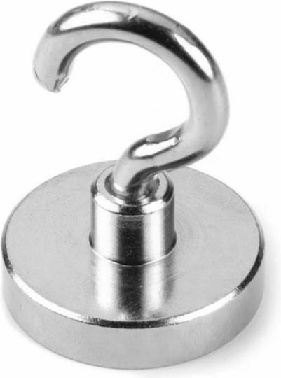 Neodymium Round Magnet with Traction Force 30kg L32xW32mm