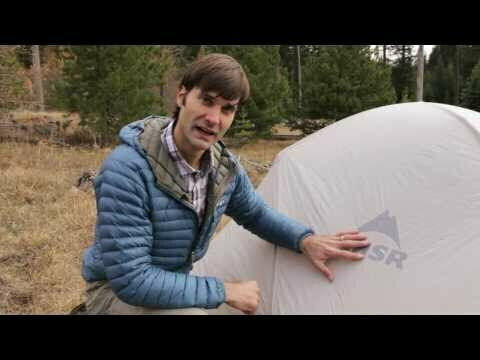 MSR Mutha Hubba NX 2P Camping Tent Khaki with Double Cloth 3 Seasons for 2 People Waterproof 1200mm 213x127x100cm