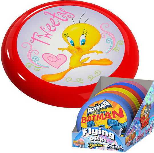 Warner Bros Superman Frisbee Πλαστικό Κόκκινο με Διάμετρο 20 εκ.
