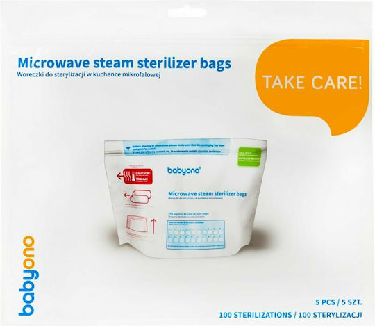 Babyono Microwave Sterilization Pouches for Bottle