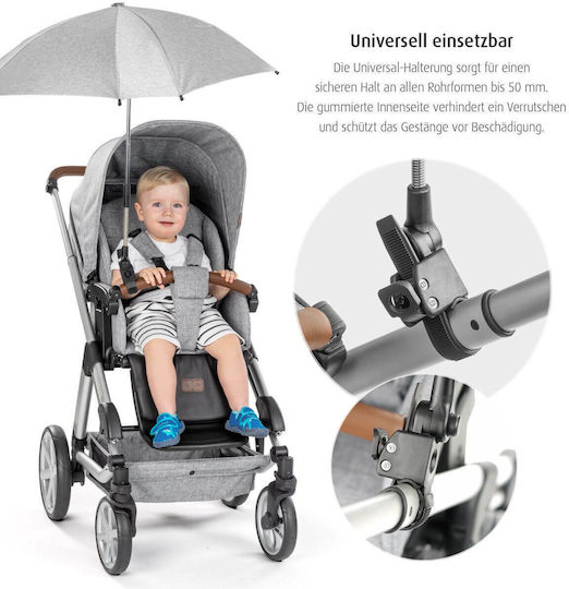 Reer Regenschirm Kinderwagen Gray