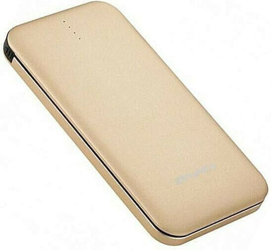 Awei P20K Power Bank 8000mAh με Θύρα USB-A Χρυσό