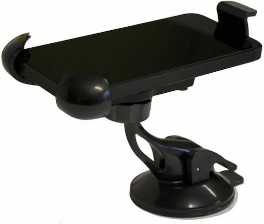 Holder Car Mobile Mount with Adjustable Hooks Black