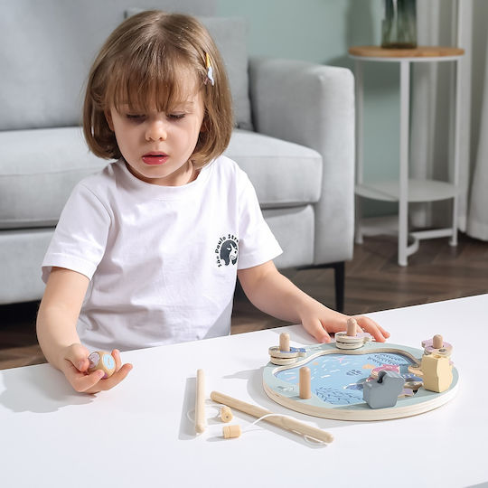Viga Toys Ξύλινο Παιχνίδι Ψαρέματος Ψάρεμα για 2+ Ετών