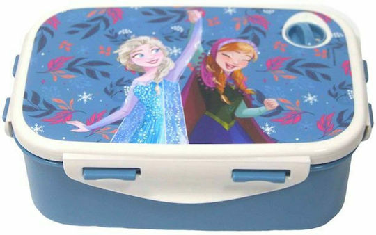Gim Micro Plastic Kids' Food Container Frozen Turquoise x x 7cm