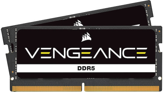 CORSAIR VENGEANCE DDR5 16GB×2 4800MHz Corsair Vengeance 16GB DDR5 RAM cu 2 module (2x8GB) și Viteză 4800