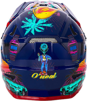 O'neal Sonus Kids' Full Face Helmet for Mountain / Downhill Bike Rex Μulticolor