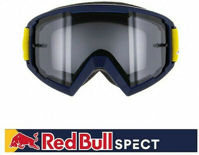 Red Bull Motocross Goggles Whip-011 Dark Blue / Clear