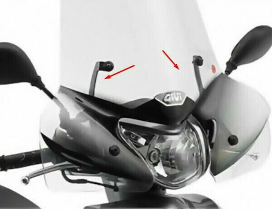 Givi Motorcycle Windshield & Windscreen Installation Kit Honda Vision 50-110 2011-2017 A1153A