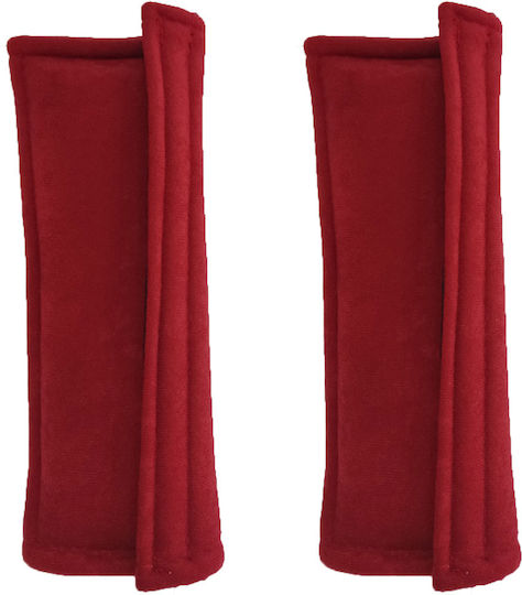 Race Axion Set of 2pcs Car Seat Belt Pads Red Smart