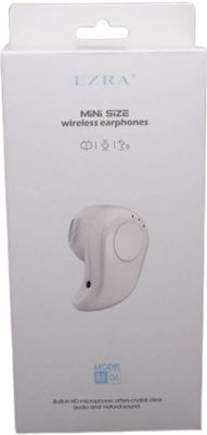 Ezra BE06 Earbud Bluetooth Handsfree Earphone White