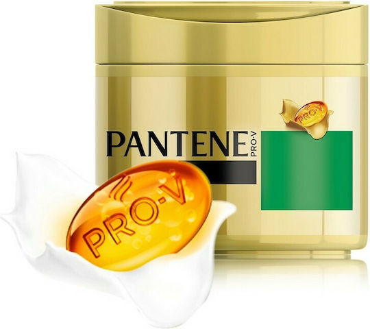 Pantene Intensive Smooth & Sleek Μάσκα Μαλλιών για Επανόρθωση με Κερατίνη 300ml