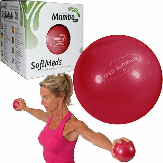 Mambo Max Μπάλα Ενδυνάμωσης Χεριού 1kg σε Κίτρινο Χρώμα
