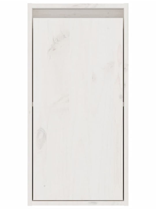 Wooden Living Room TV Unit White L190xW30xH120cm
