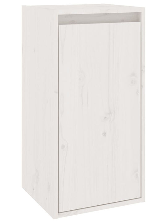 Wooden Living Room TV Unit White L190xW30xH120cm