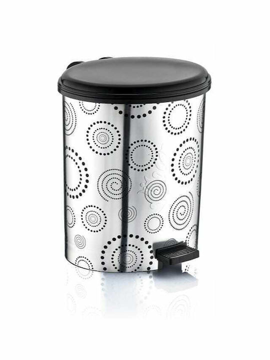 Viosarp Plastic Bathroom Bin 10lt White