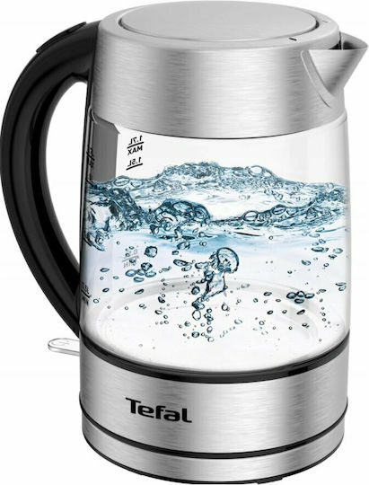 Tefal Βραστήρας 1.7lt 2200W Ασημί