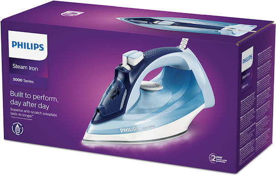 Philips Σίδερο Ατμού 2400W με Συνεχόμενη Παροχή 45gr/min