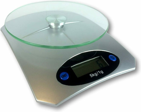 Imperial Digital Kitchen Scale up to 5kg Silver