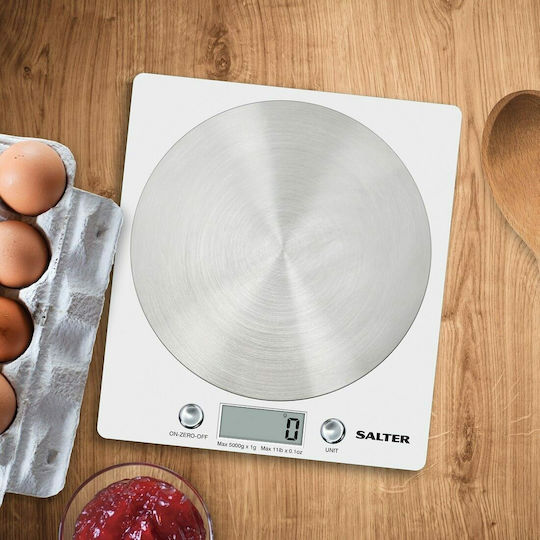 Salter 1036 Ψηφιακή Ζυγαριά Κουζίνας έως 5kg White