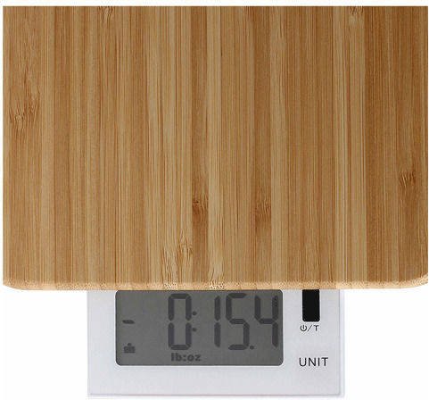 Livoo Digital Kitchen Scale Foldable Up To 10kg Brown