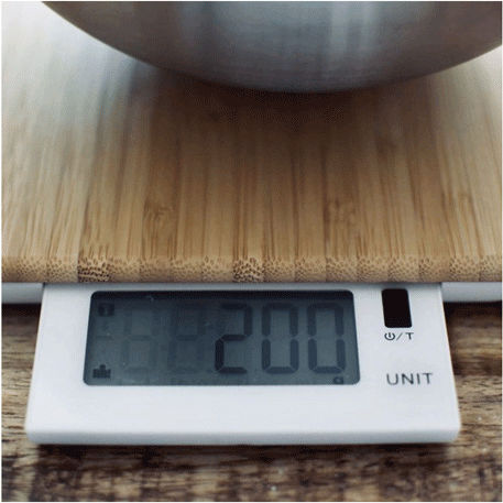 Livoo Digital Kitchen Scale Foldable Up To 10kg Brown