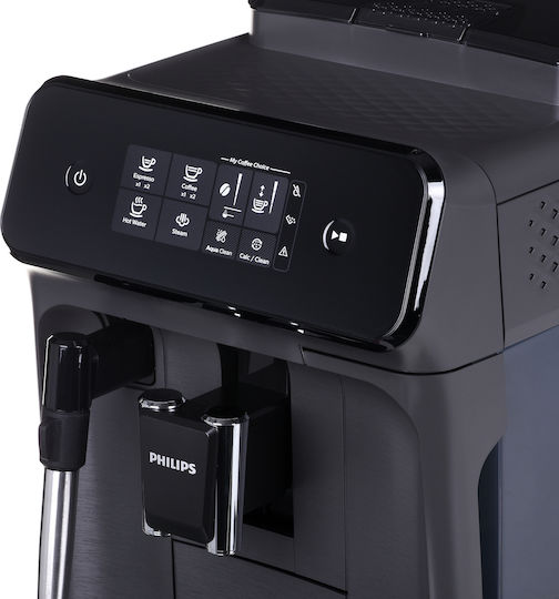 Philips Series 1200 Automatic Espresso Machine 1500W Pressure 15bar with Grinder Black