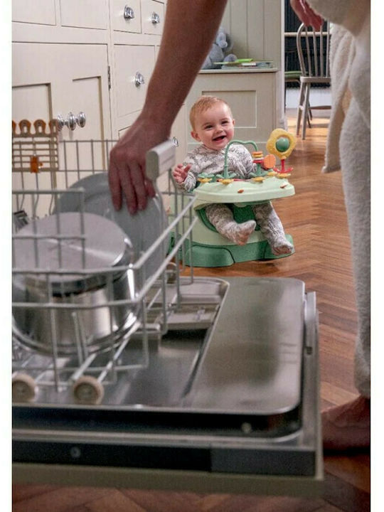 Mamas & Papas Φορητό Καθισματάκι Φαγητού Πλαστικό για Καρέκλα Bug Eucalyptus