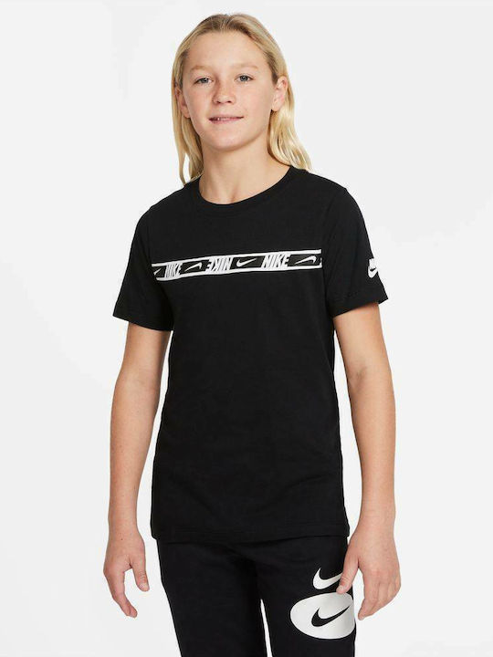 Kids' T-shirt Black Sportswear