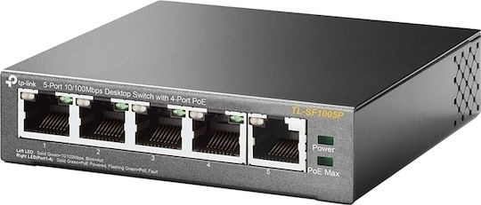 TP-LINK TL-SF1005P v4 Negestionat L2 PoE Switch cu 5 Porturi Ethernet
