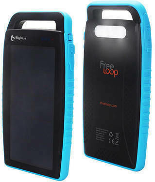Bigblue SL-CP001A Solar Power Bank 10000mAh mit 2 USB-A Anschlüssen Schwarz