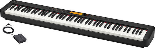 Casio Electric Stage Piano CDP-S360 with 88 Weighted Keys Built-in Speakers and Connection with Headphones and Computer Black