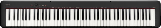 Casio Electric Stage Piano CDP-S110 with 88 Weighted Keys and Headphone Output and Computer Connection Black