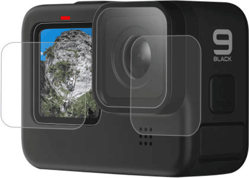 Telesin Tempered Glass Screen Protector for GoPro HERO 9/10 Hero 9 / Hero 10 / Hero 11