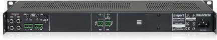 Apart Audio Revamp-2150 Усилвател на мощност Усилвател на PA 2 канала 150W/4Ω 80W/8Ω с вентилационна система в Черен цвят