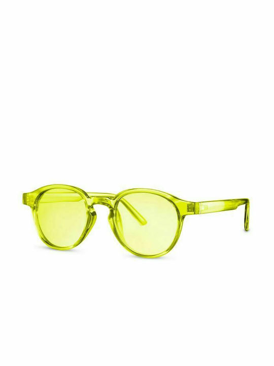 Solo-Solis Sonnenbrillen mit Gelb Rahmen und Gelb Linse NDL2544