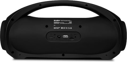 Sven PS-420 Bluetooth Speaker 12W with Radio and Battery Life up to 10 hours Black