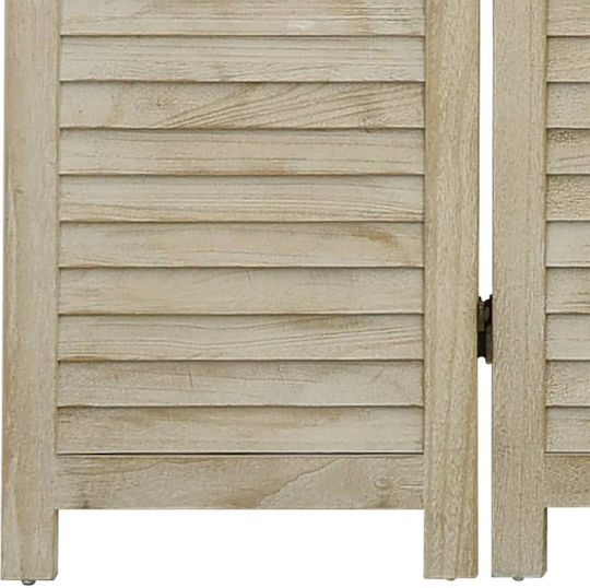 vidaXL Διακοσμητικό Παραβάν Ξύλινο με 6 Φύλλα 210x165cm