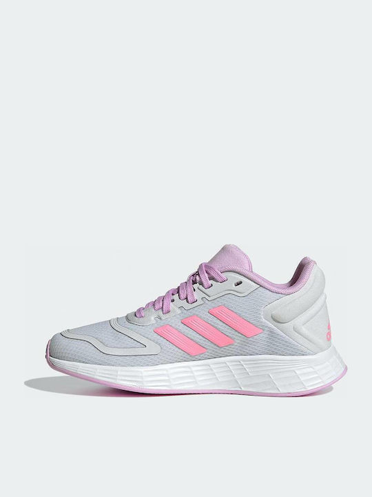 Duramo Duramo 10 K Kids Sports Shoes Running with Laces Dash Grey / Beam Pink / Bliss Lilac