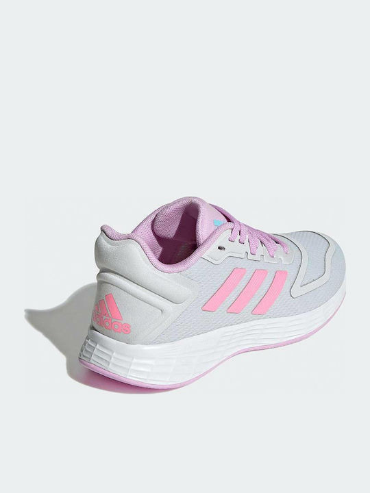 Duramo Duramo 10 K Kids Sports Shoes Running with Laces Dash Grey / Beam Pink / Bliss Lilac
