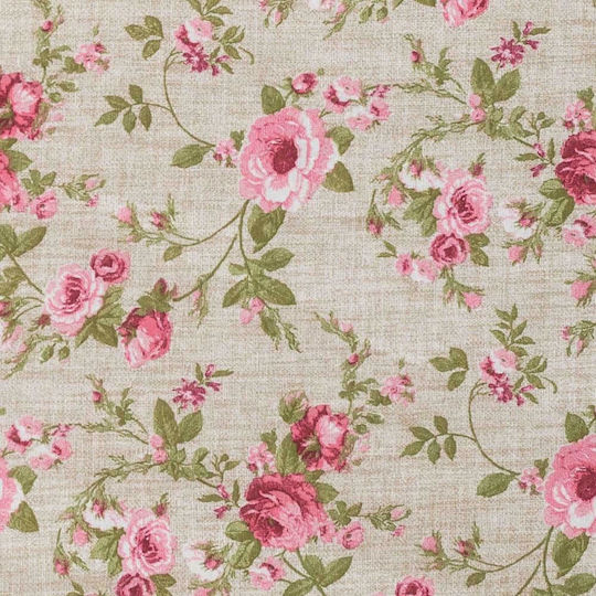 Cotone Dekorativer Kissenbezug Rosa 45x45cm
