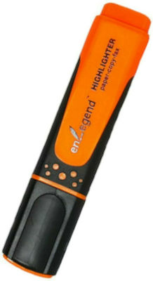 Ningbo Enlegend HL7002 Grip Marker de Subliniere Portocaliu ENL-HL7002-OR