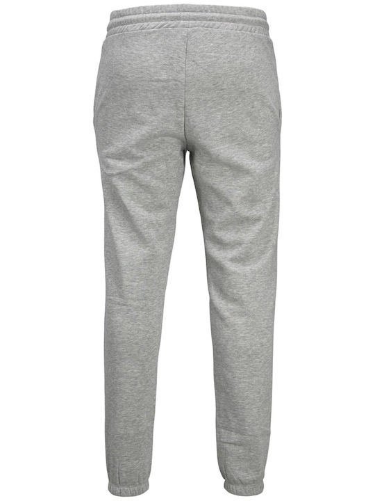 Jack & Jones Παντελόνι Φόρμας με Λάστιχο Grey Melange