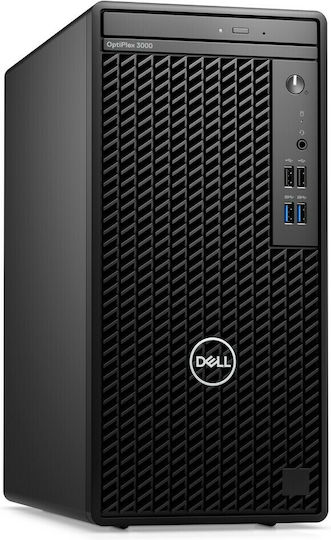 Dell Optiplex 3000 MT Компютри В Компактен Формат Настолен Компютър (i5-12500/8GB DDR4/256GB SSD/W10 Pro)