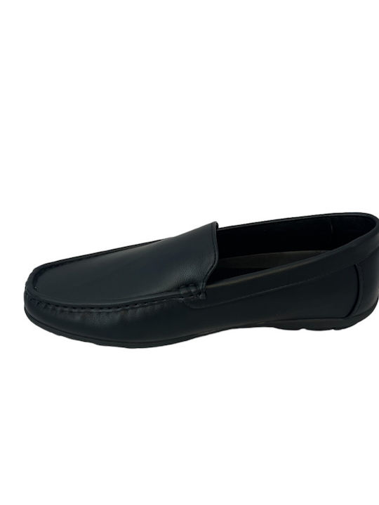 ELshoes Men's Moccasins with in black