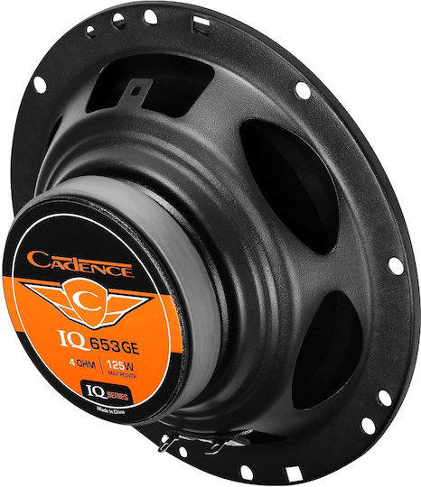Cadence Car Speaker Set IQ653GE 6.5" with 50W RMS (3 Way)