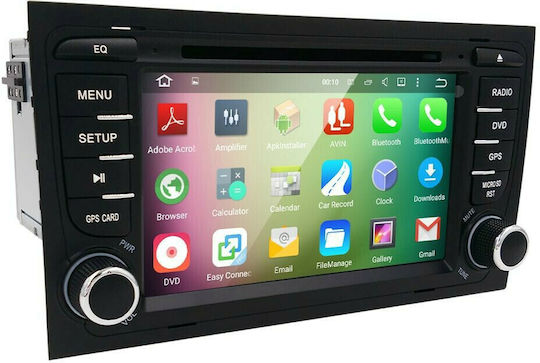 Автомобилна Аудио Система (Блутут/USB/WiFi/GPS/Apple-Carplay/Android-Auto/CD) с Тъчскрийн 7"