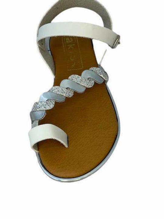 ELshoes Damen Sandalen in Pappel Farbe